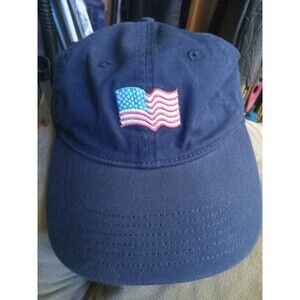American Flag Baseball Hat - Bioworld Navy Blue